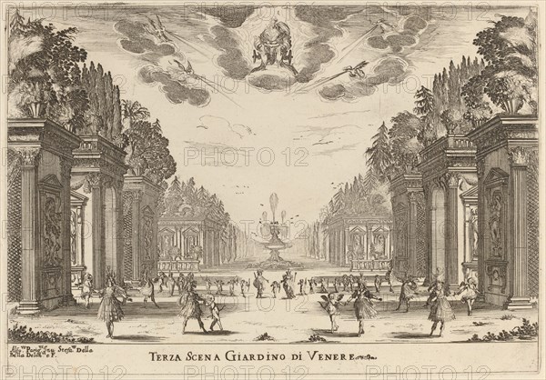 Terza Scena Giardino di Venere, 1637.