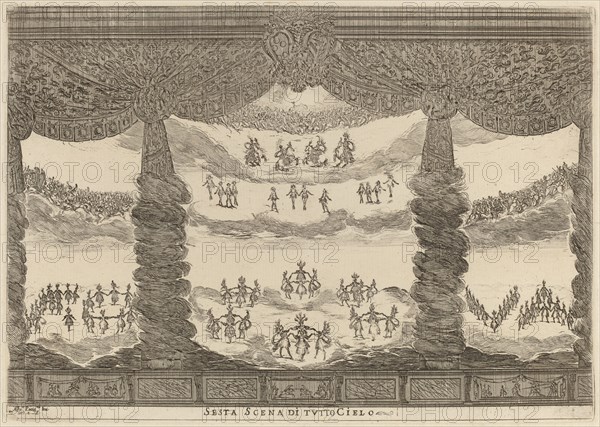 Sesta Scena di Tutto Cielo, 1637.