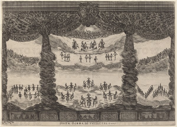 Sesta Scena di Tutto Cielo, 1637.