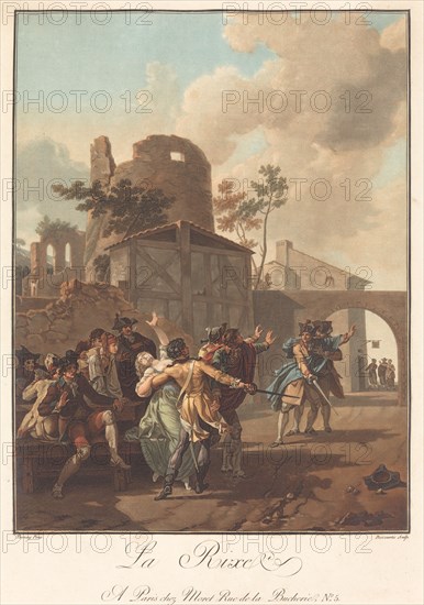 La Rixe (The Brawl), c. 1792.