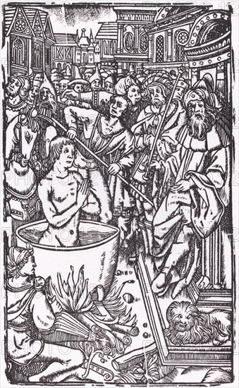 The Martyrdom of a Saint. [Probably French 16th century, restrike 1968].