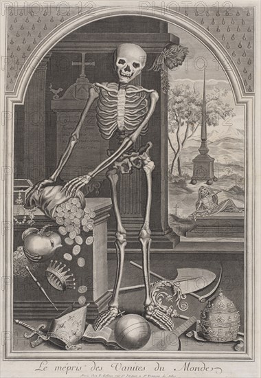 Death with Worldly Vanities, 1700/1720.