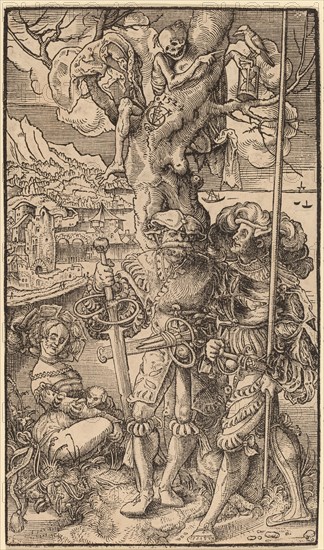 Two Mercenaries and a Woman, 1524.