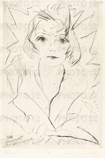 Madchen (Girl), 1921.