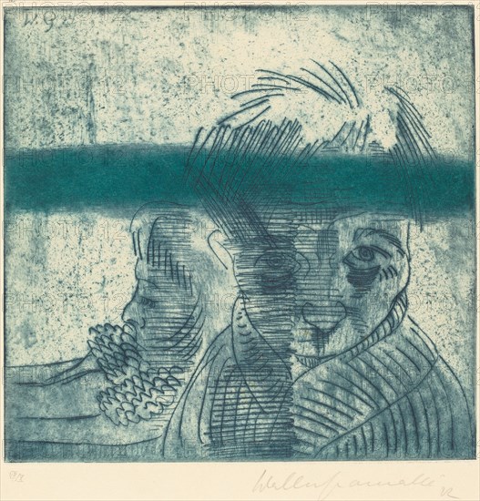 The Couple (Das Paar), 1922.