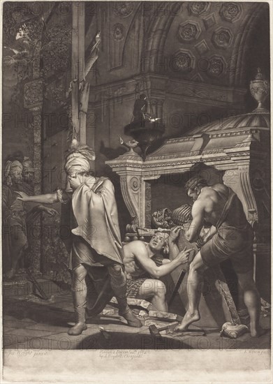Miravan Opening the Tomb of His Ancestors, 1772.