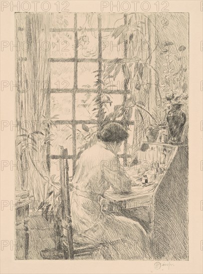 The Writing Desk, 1915.