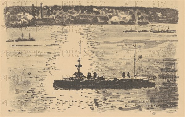 The French Cruiser, 1918.