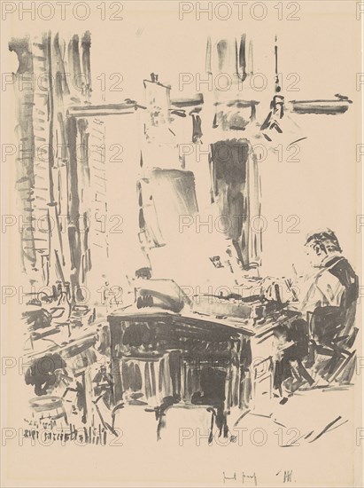 The Lithographer, 1918.