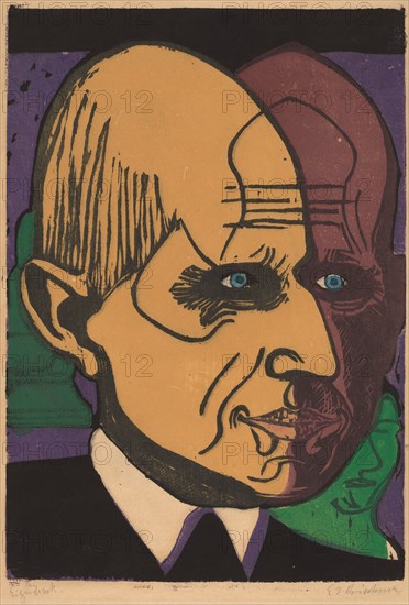 Head of Dr. Bauer, 1933.