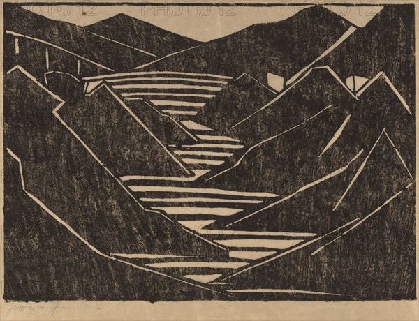 Fjord, 1916.