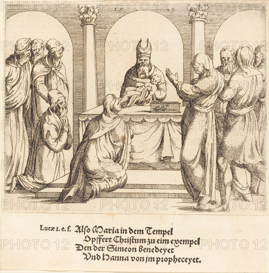 The Presentation in the Temple, 1549.