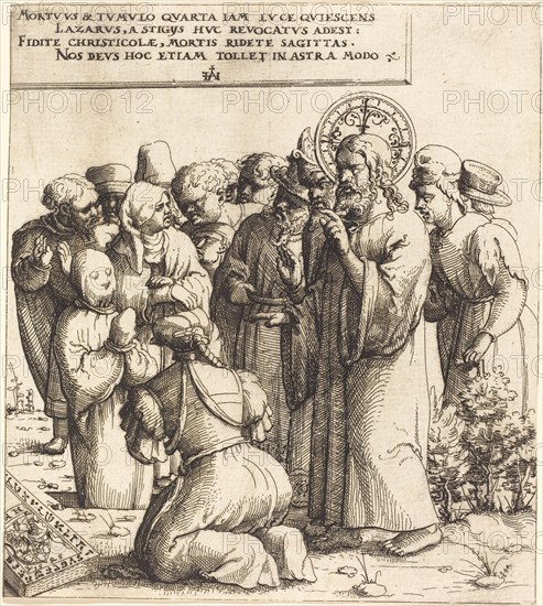 The Raising of Lazarus, 1545.