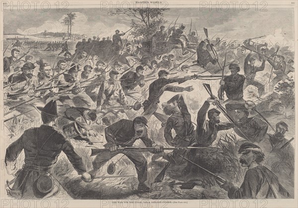 The War for the Union, 1862 - A Bayonet Charge, published 1862.