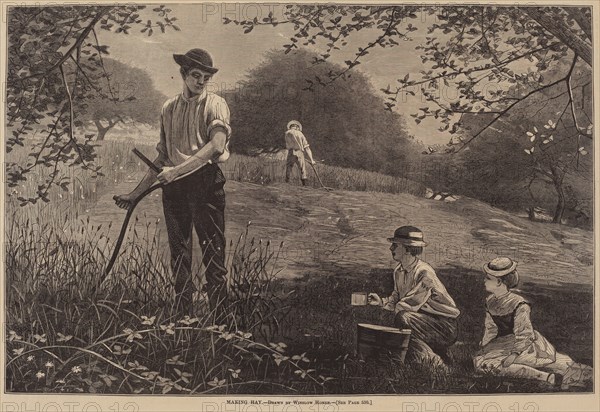 Making Hay, published 1872.
