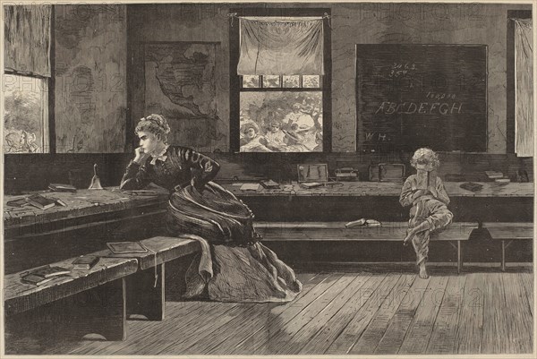 The Noon Recess, published 1873.