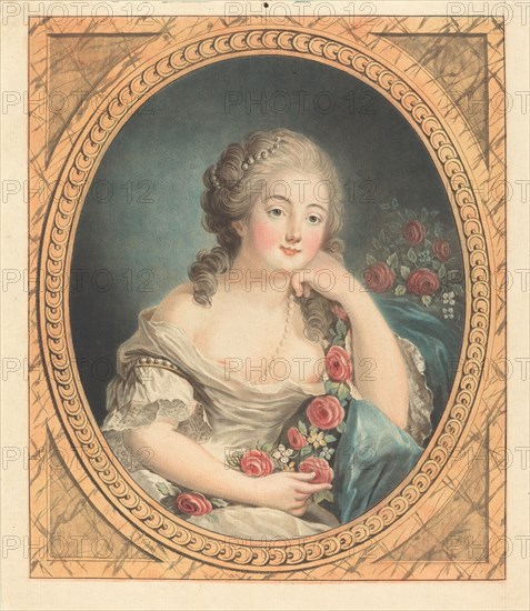 L'agréable négligé, 1779. [The pleasing negligée].