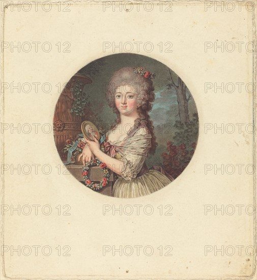 Portrait d'une jeune princesse. [Portrait of a young princess].