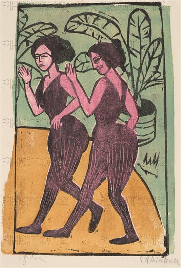 English Step Dancers, 1911.