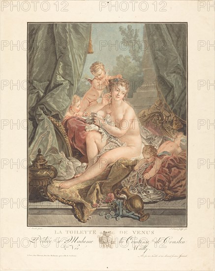 La toilette de Venus, 1783. [The toilet of Venus].