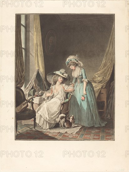 L'aveu difficile (The Difficult Confession), 1787.