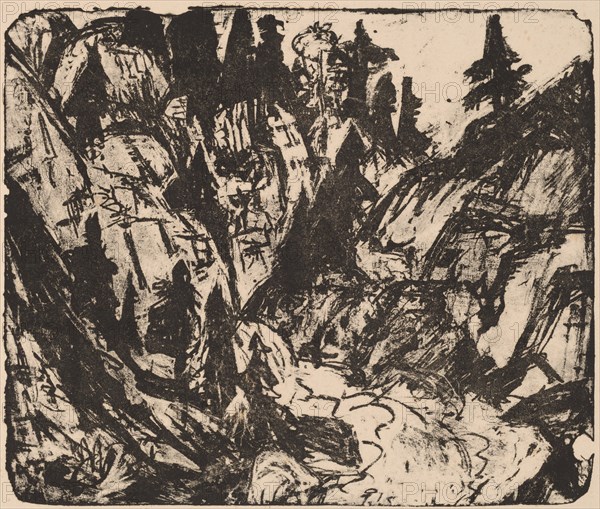 Rocky Stream, 1919.