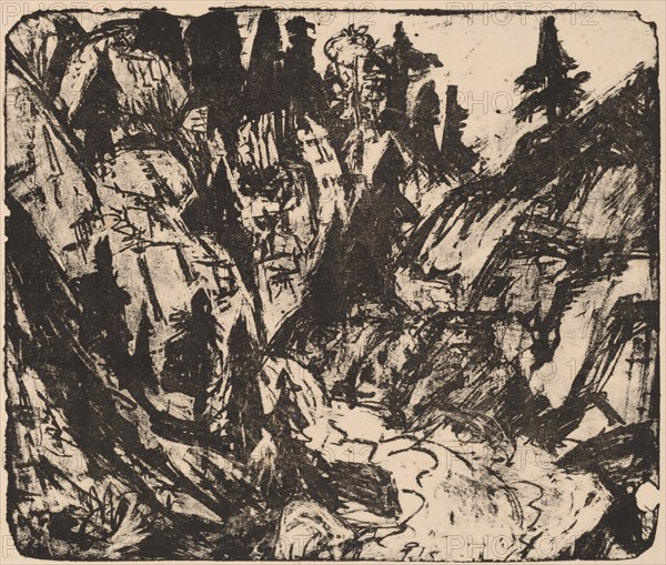 Rocky Stream, 1919.