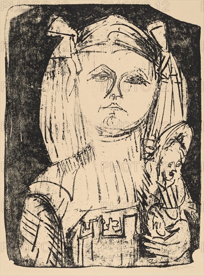 Young Girl with Doll, 1916.