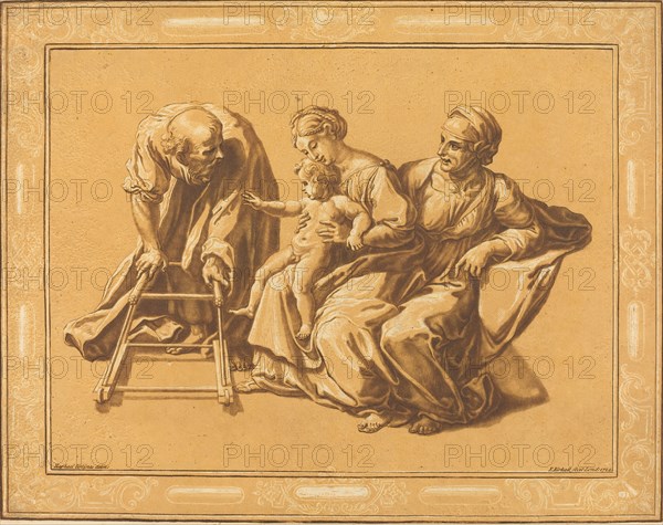 The Holy Family, 1724.