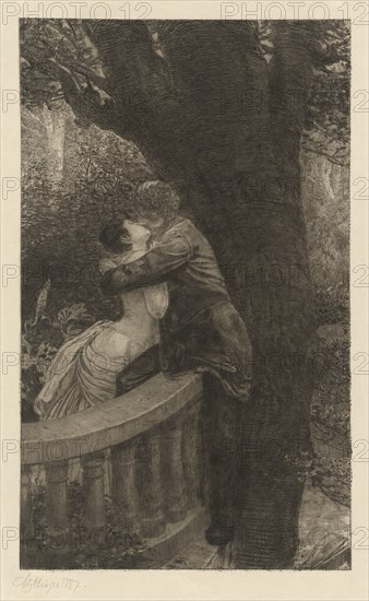 In the Park (Im Park): pl.4, 1878.