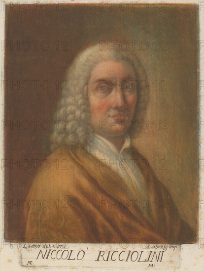 Niccolo Ricciolini, 1789.