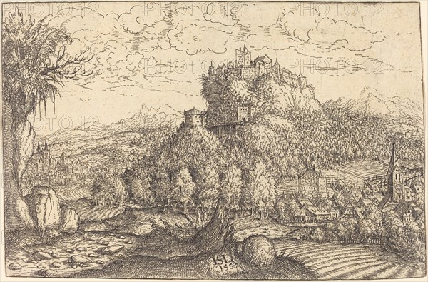 Landscape with a Castle in the Center, 1553.