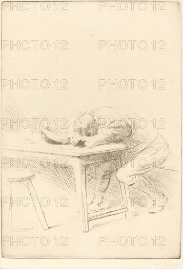 Siesta of a Laborer (Sieste d'un ouvrier).