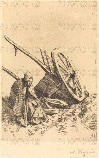 Broken Cart (La charette brisee).
