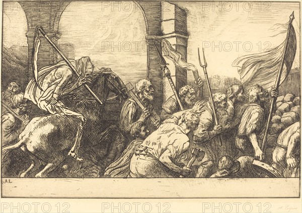 The Triumph of Death: Departure (Le triomphe de la mort: Le depart).