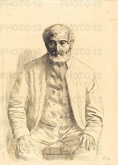 Old man seated (Vieillard assis).