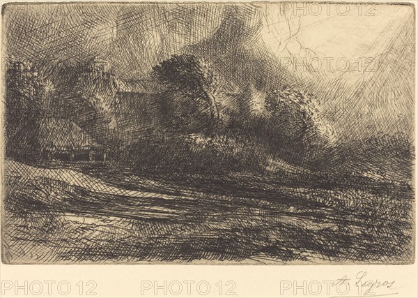 Chailli Seen in a Storm (Chailli: Effet d'orage).