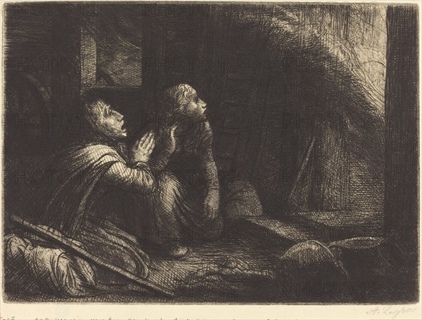 Fire, 3rd plate (L'incendie).