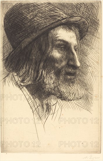 Head of an English Laborer (Tete d'ouvrier anglais (Le berger)).