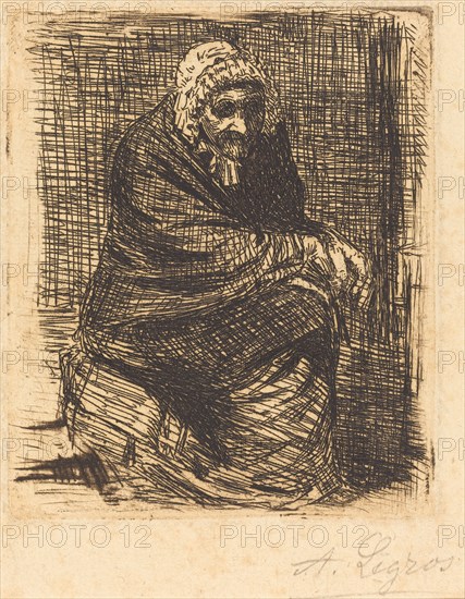 Old Woman Seated (La vieille femme assise).