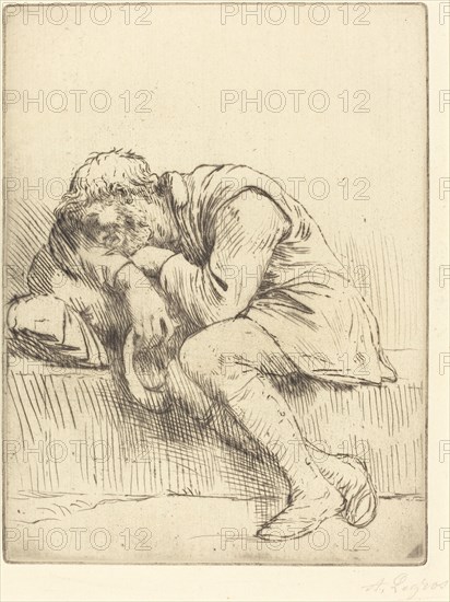 Sleeping Beggar (Mendiant endormi).