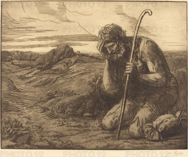 The Prodigal Son, 6th plate (L'enfant prodigue).