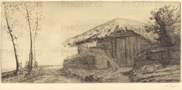 Shepherd's Hut on a Hillside (Bergerie sur le coteau).