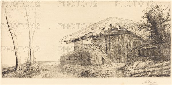 Shepherd's Hut on a Hillside (Bergerie sur le coteau).