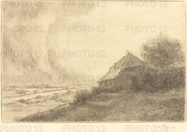 Hovel on a Hillside (Masure sur la colline).