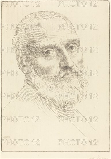 Study for Head of a Man (Etude de tete d'homme).