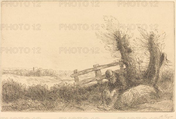 Farmer Reclining (Le fermier au repos).