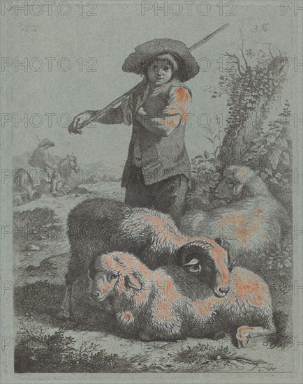 Standing Shepherd, 1760.