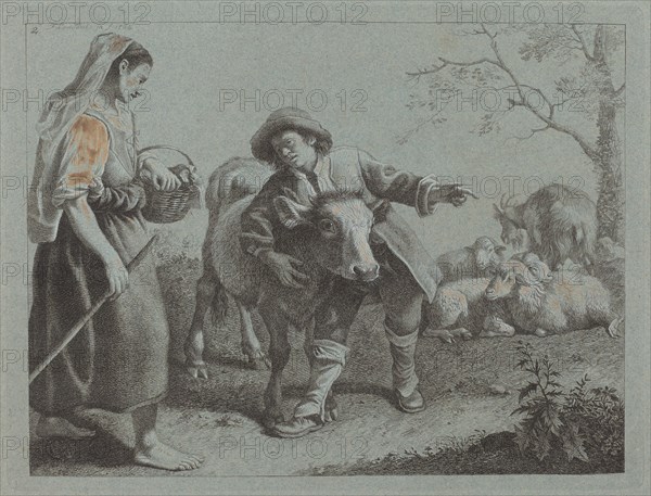 Shepherd Pointing Out the Direction to a Shepherdess, 1762.