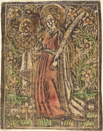 Saint Dorothy, c. 1480.